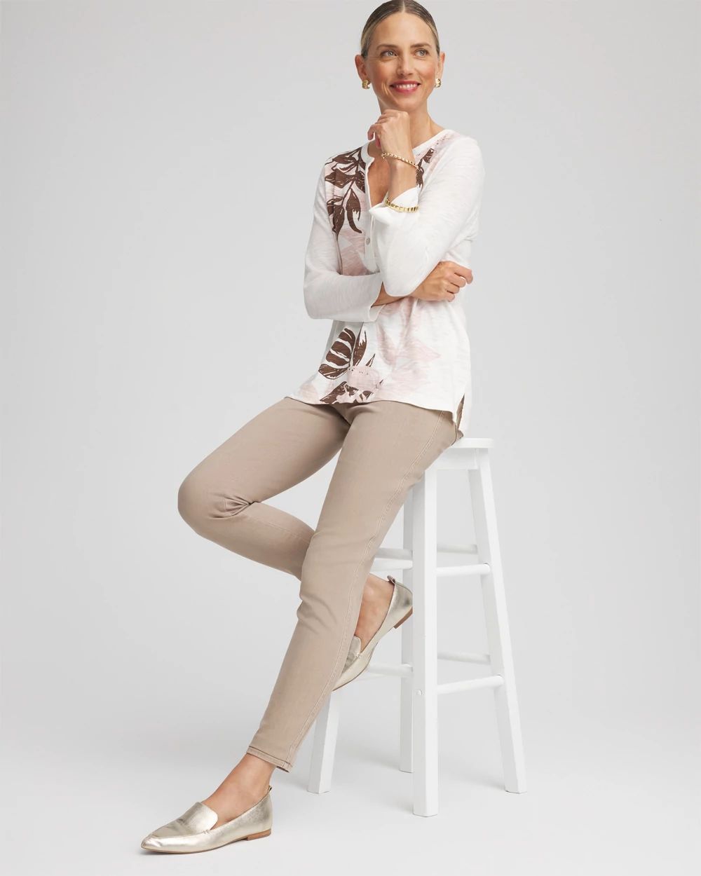 Modern Pull-On Ankle Jeggings