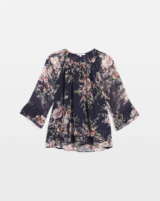 Floral Georgette Blouse click to view larger image.