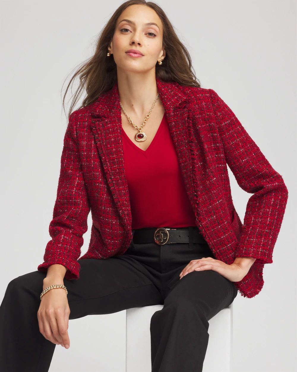 Touch of Cool™ V-Neck Layering Tee