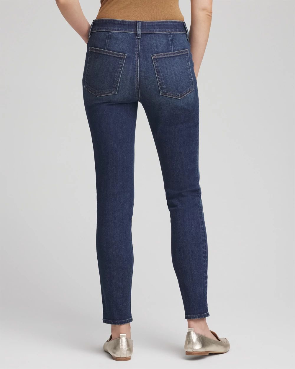 Petite Pull-On Slim Ankle Jeggings