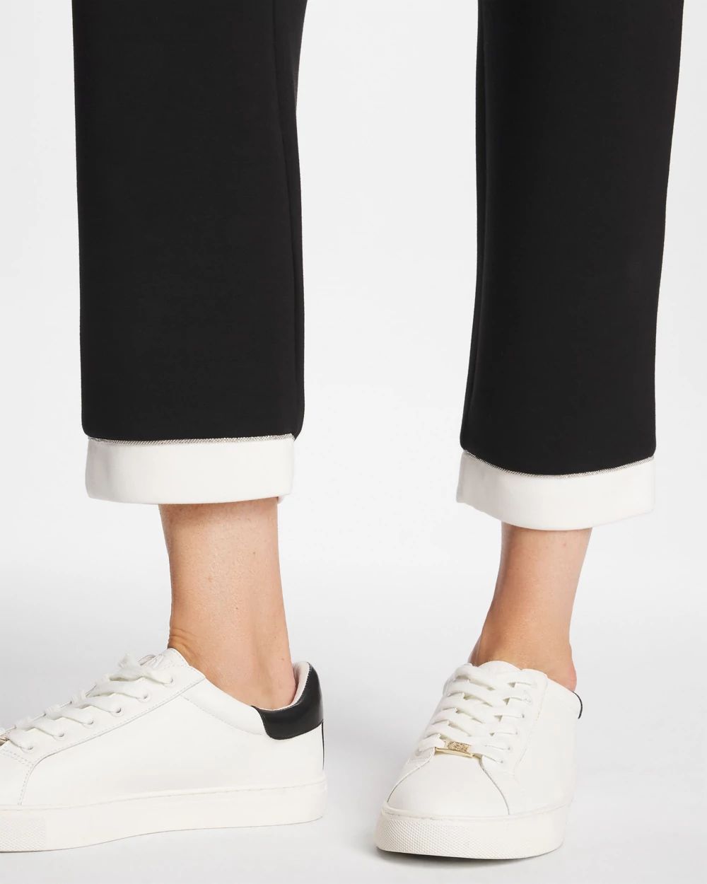 Zenergy® Soft Caviar Bead Contrast Pants