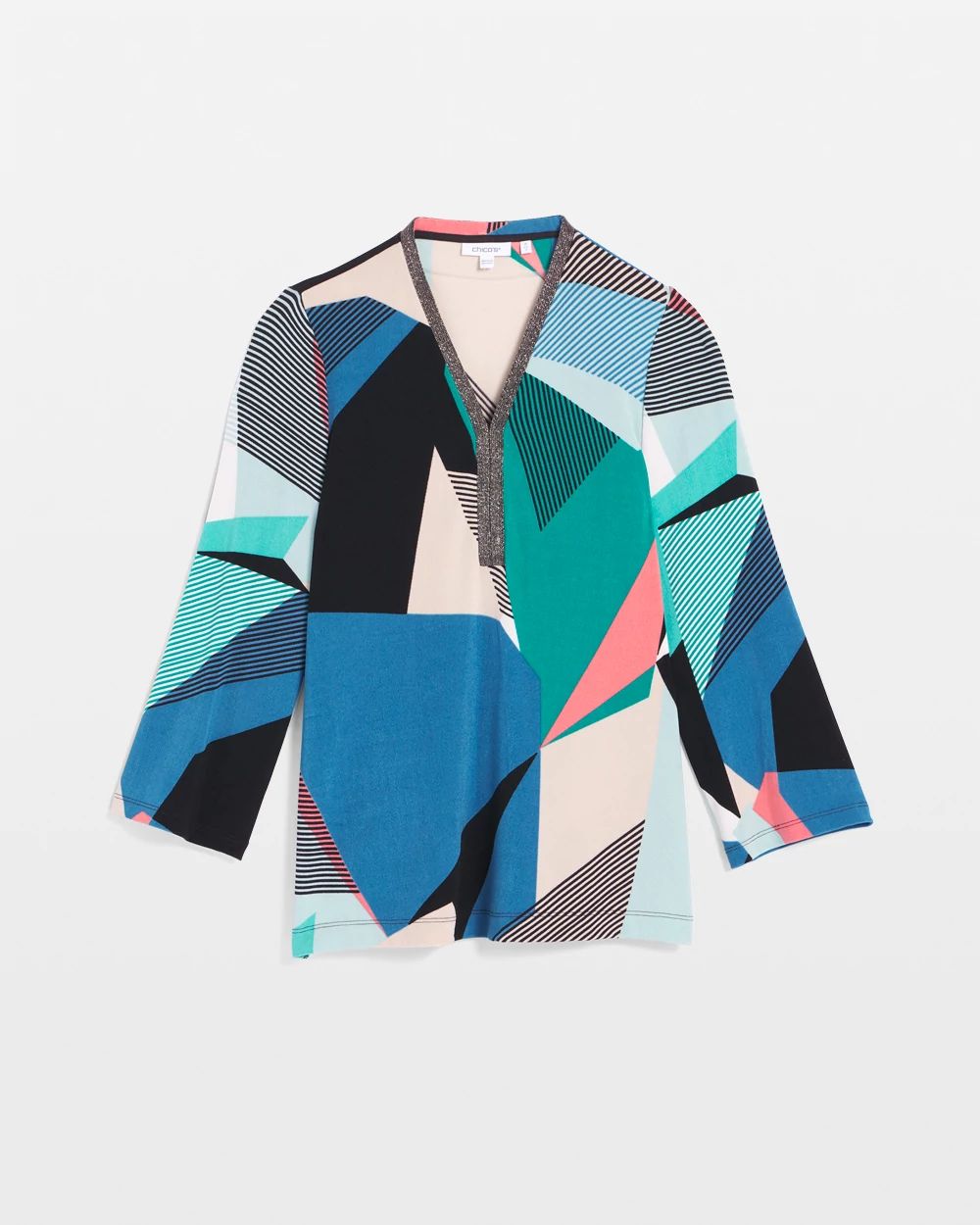 Travelers™ Beaded V-neck Tunic