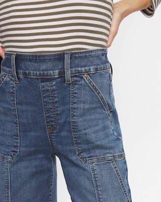 Utility Wide Pull-On Crop click to view larger image.