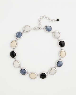 Short Polka Dot Collar