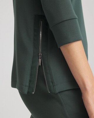 Zenergy® Satin-Trim Tunic click to view larger image.