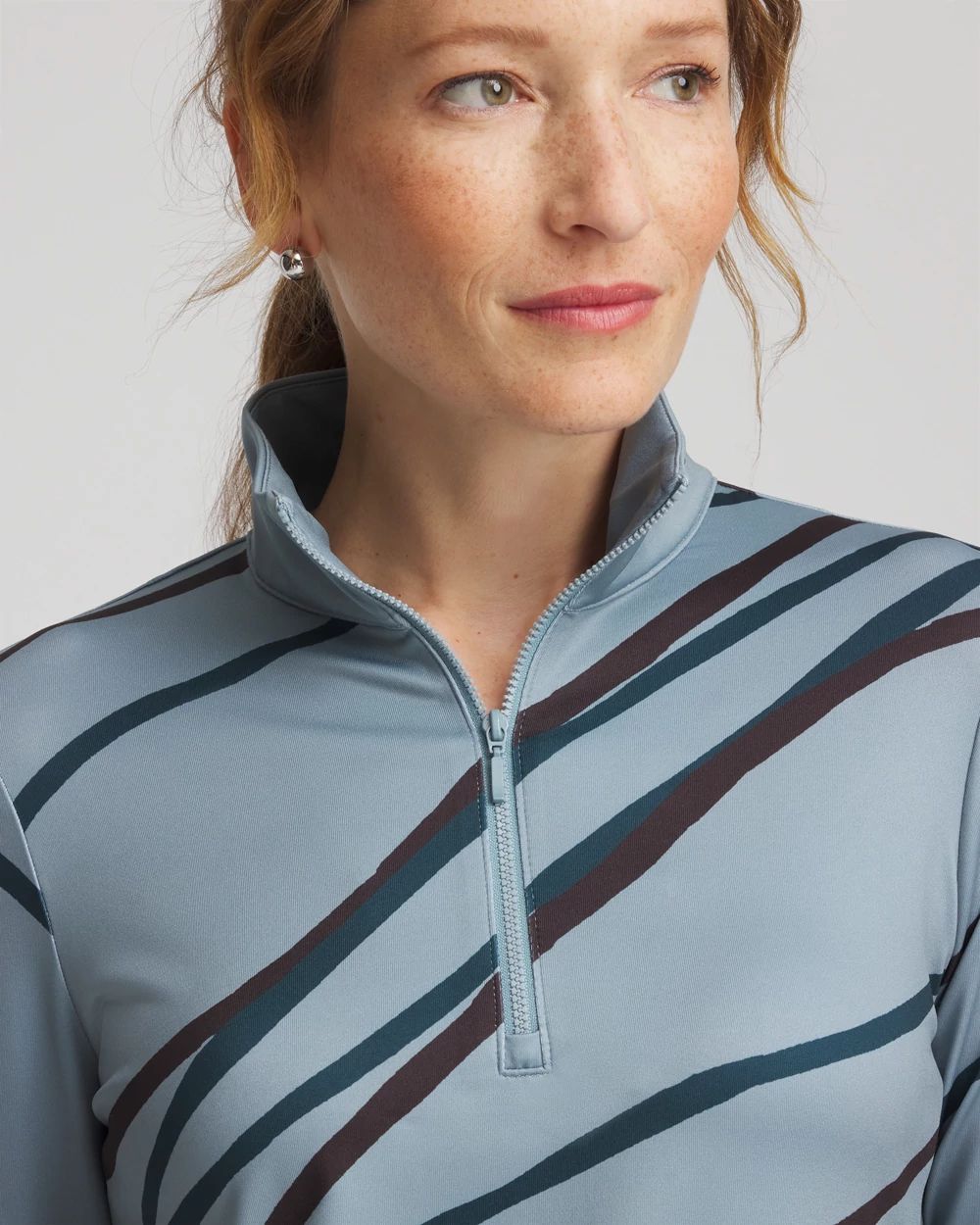 Zenergy® UPF Morocco Zip-Front Pullover