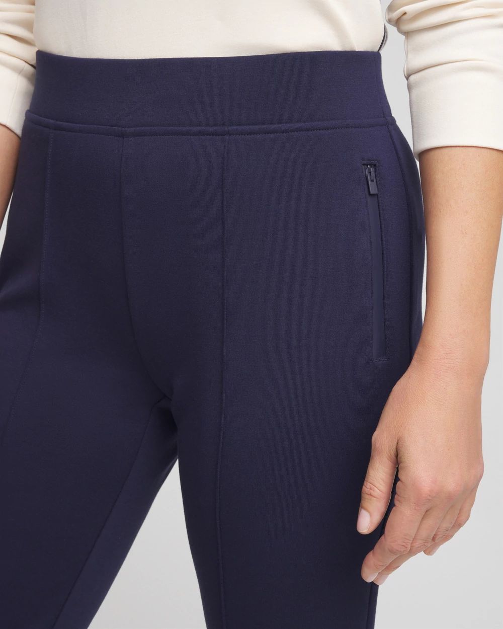 Zenergy® Double-Knit Ankle Pants