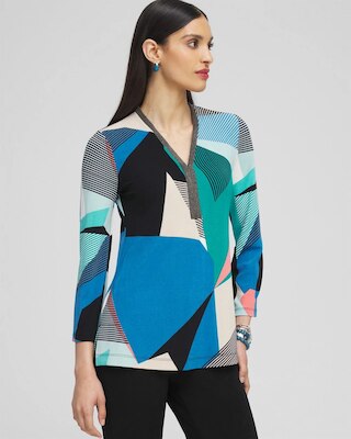 Travelers™ Beaded V-neck Tunic