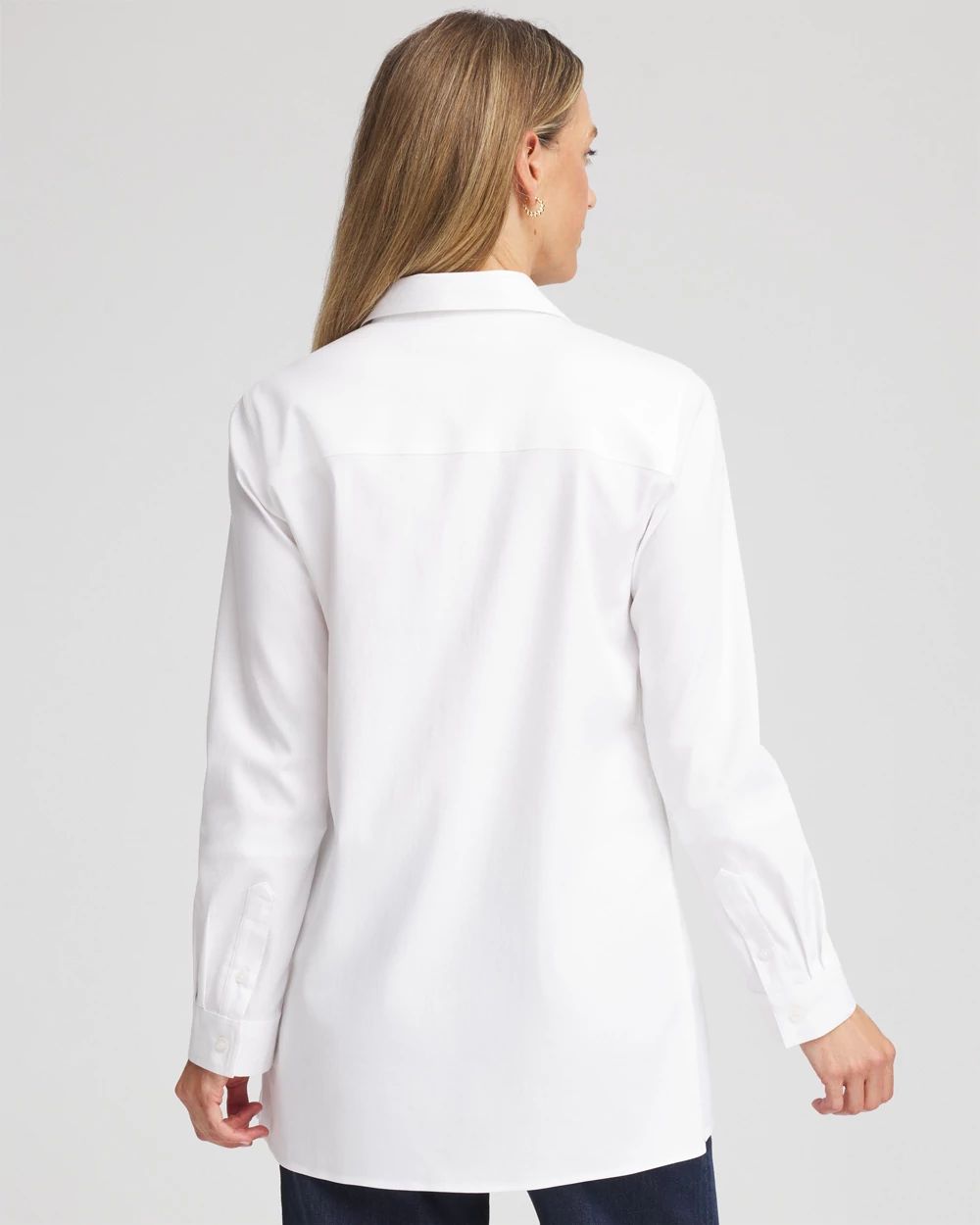 No Iron™ Embroidered Classic-Fit Shirt