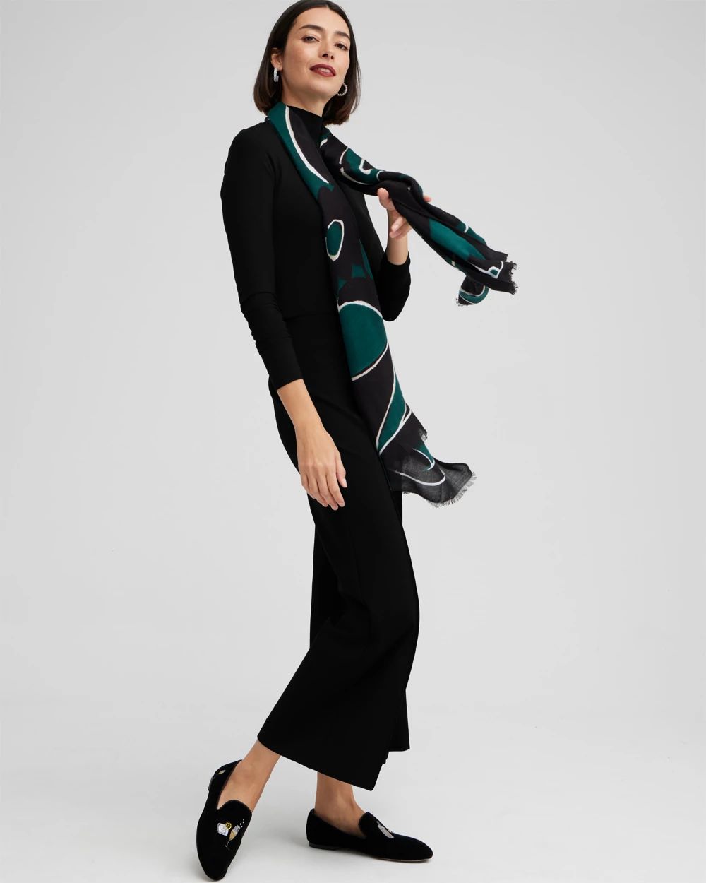 Touch of Cool™ Mockneck Layering Tee