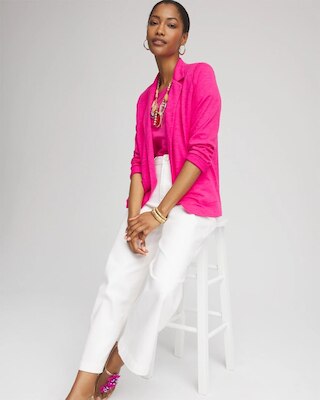 Slub Knit Blazer click to view larger image.