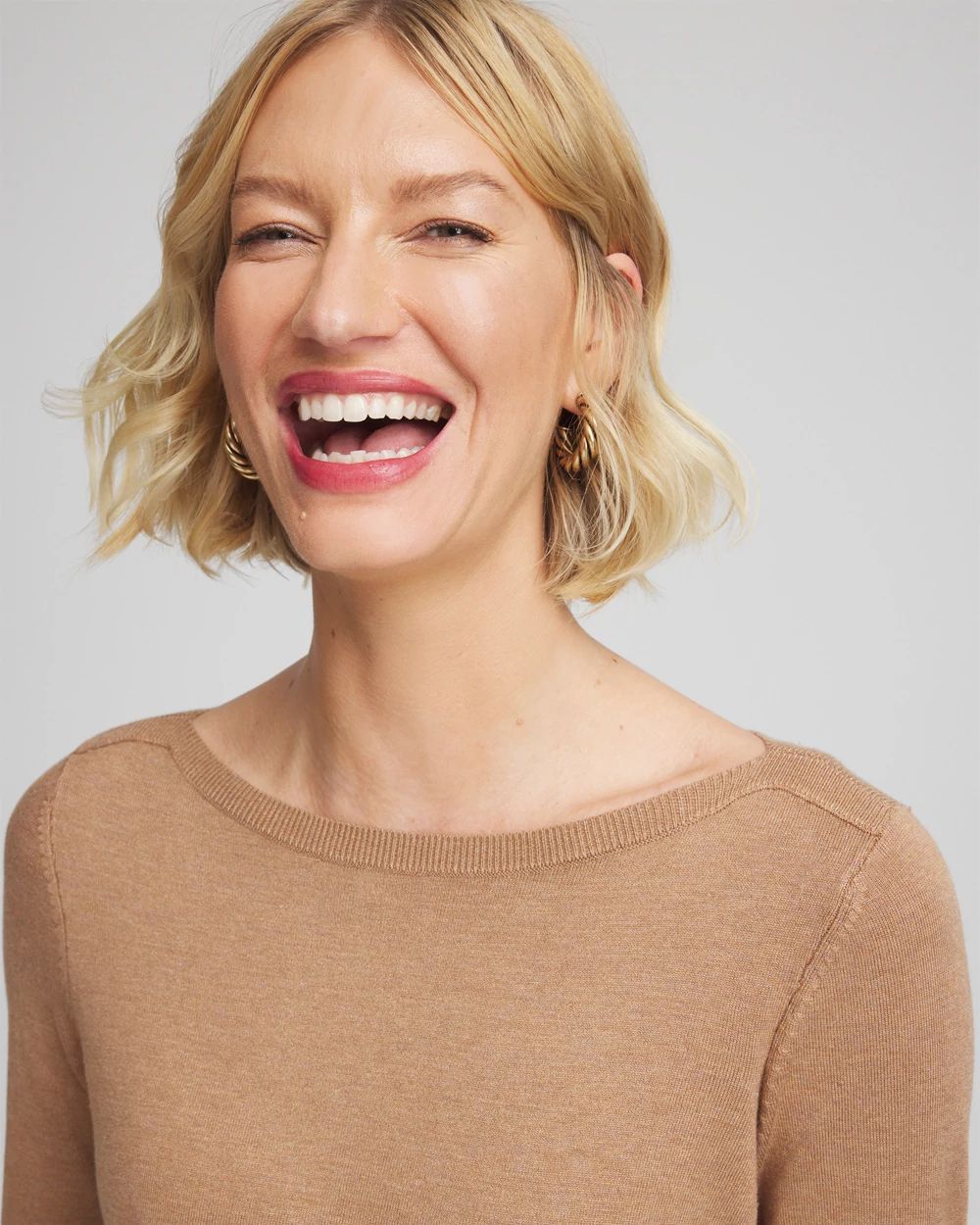 Ella Bateau Pullover Sweater