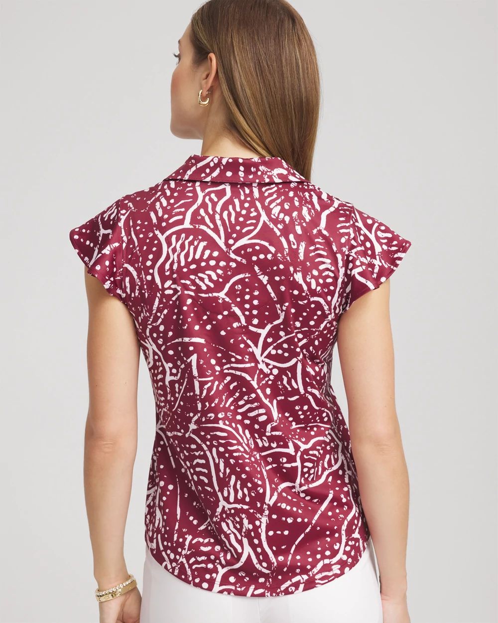 Zenergy® UPF Printed Polo Top click to view larger image.