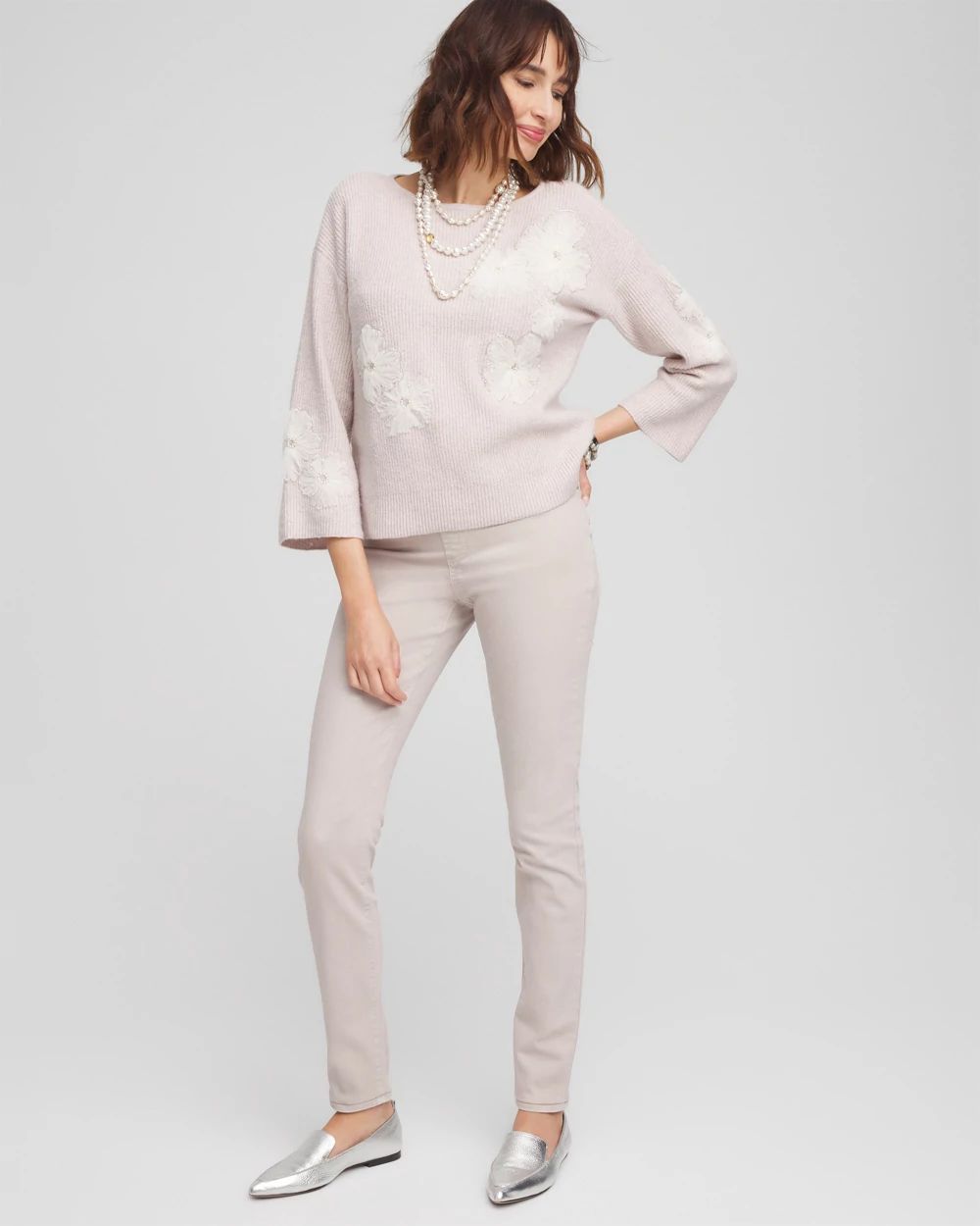 Denim Pull-On Jeggings click to view larger image.