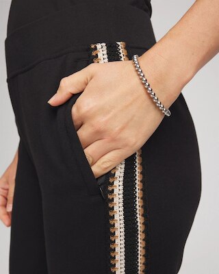 Zenergy® Lattice-Trim Ankle Pants click to view larger image.