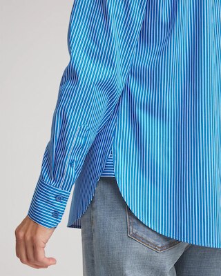 No Iron™ Classic Striped Shirt click to view larger image.