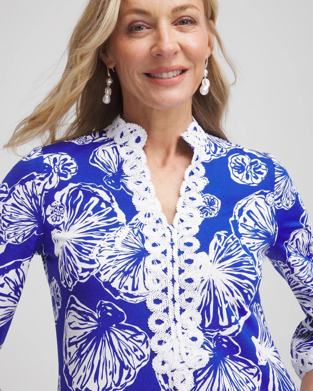 Petite Shell Story Maxi Dress click to view larger image.