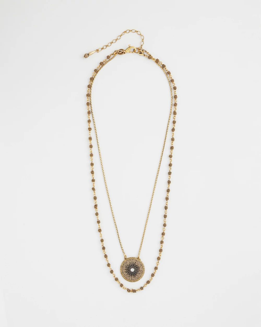 Convertible Multi-Strand Pendant Necklace