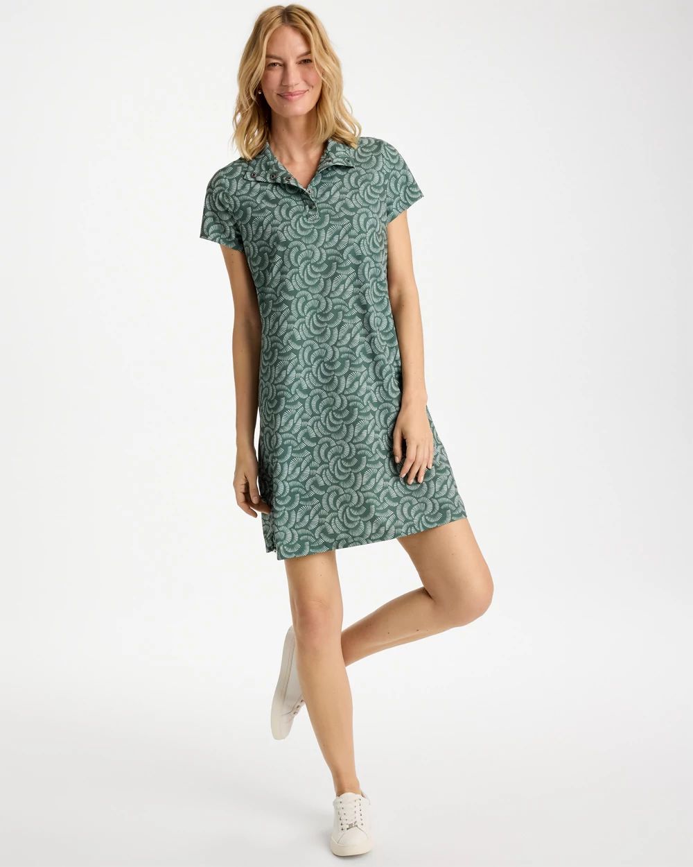 Zenergy® UPF Printed Bungee Dress
