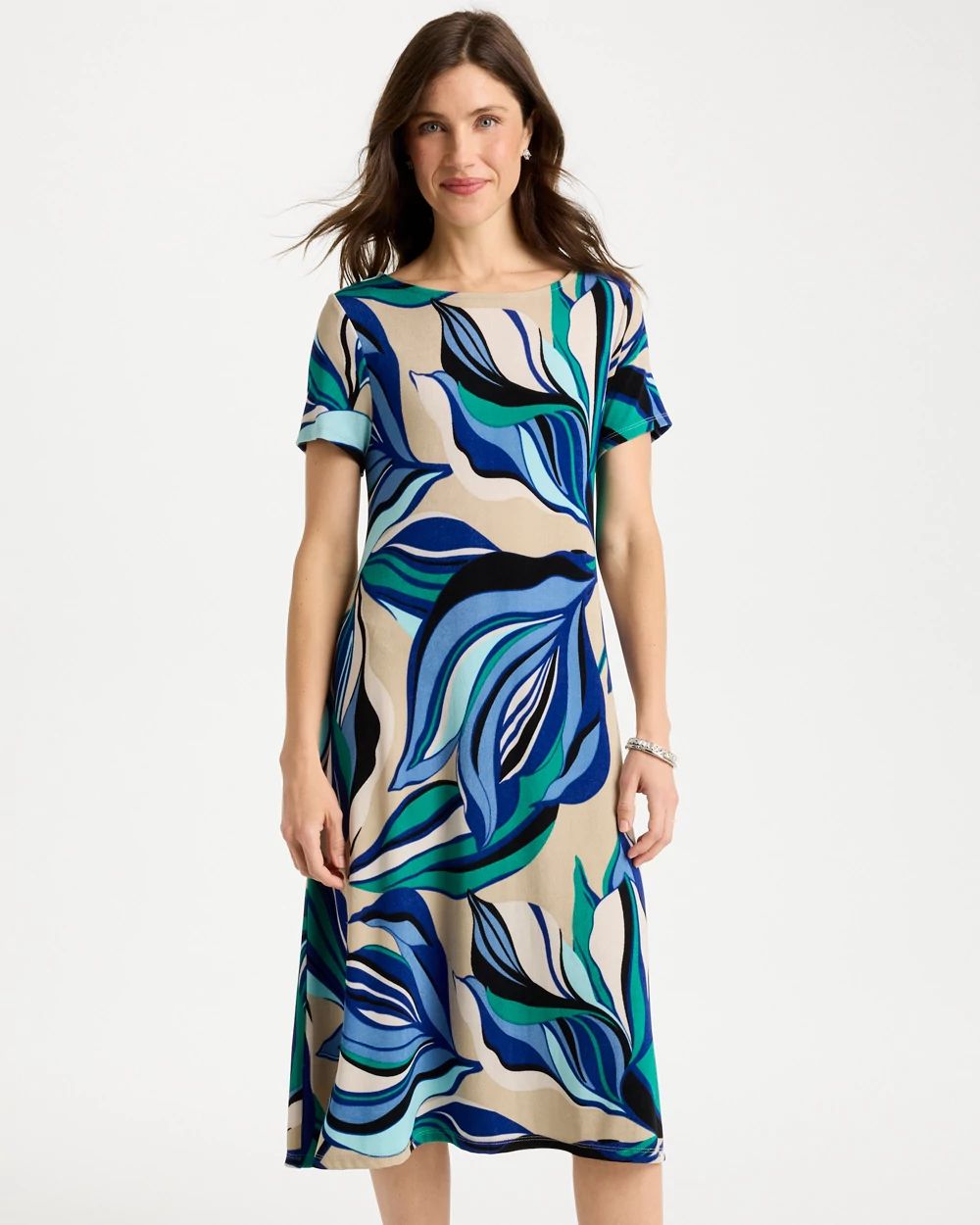 Travelers™ Marble Flora Swing Dress