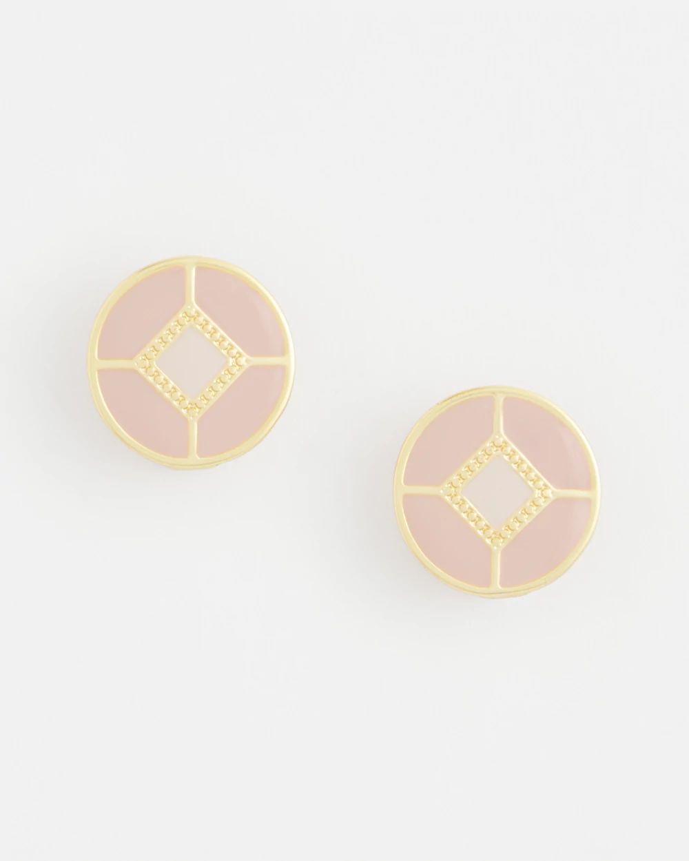 No Droop® Enamel Clip-On Earrings