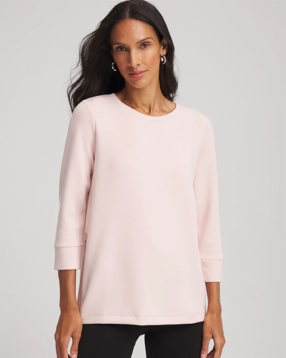 Zenergy® Satin-Trim Tunic