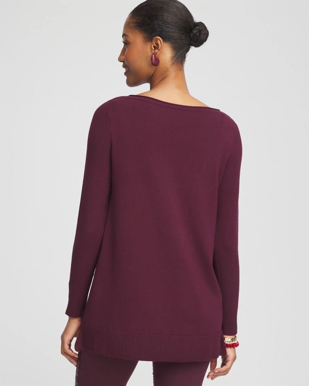 Pocket Sweater Tunic click to view larger image.