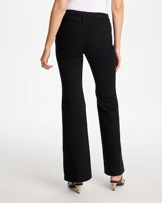 Petite Girlfriend Flared Leg Jeans click to view larger image.