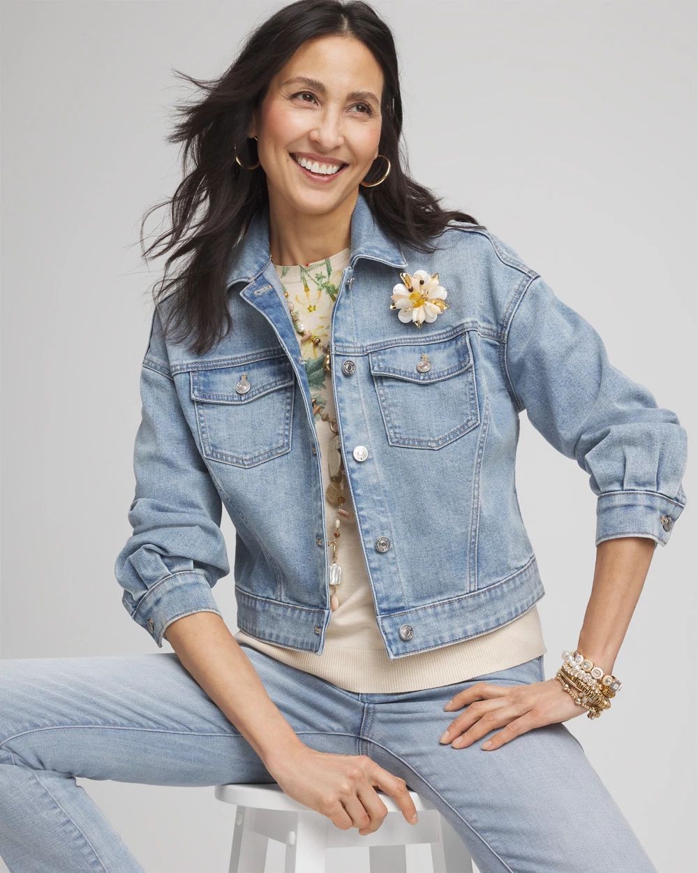 Relaxed-Fit Denim Jacket