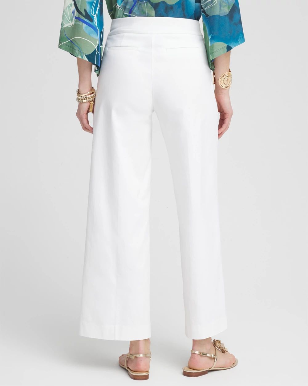 Brigitte™ Wide-Leg Cropped Pants