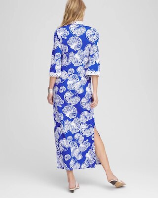 Petite Shell Story Maxi Dress click to view larger image.