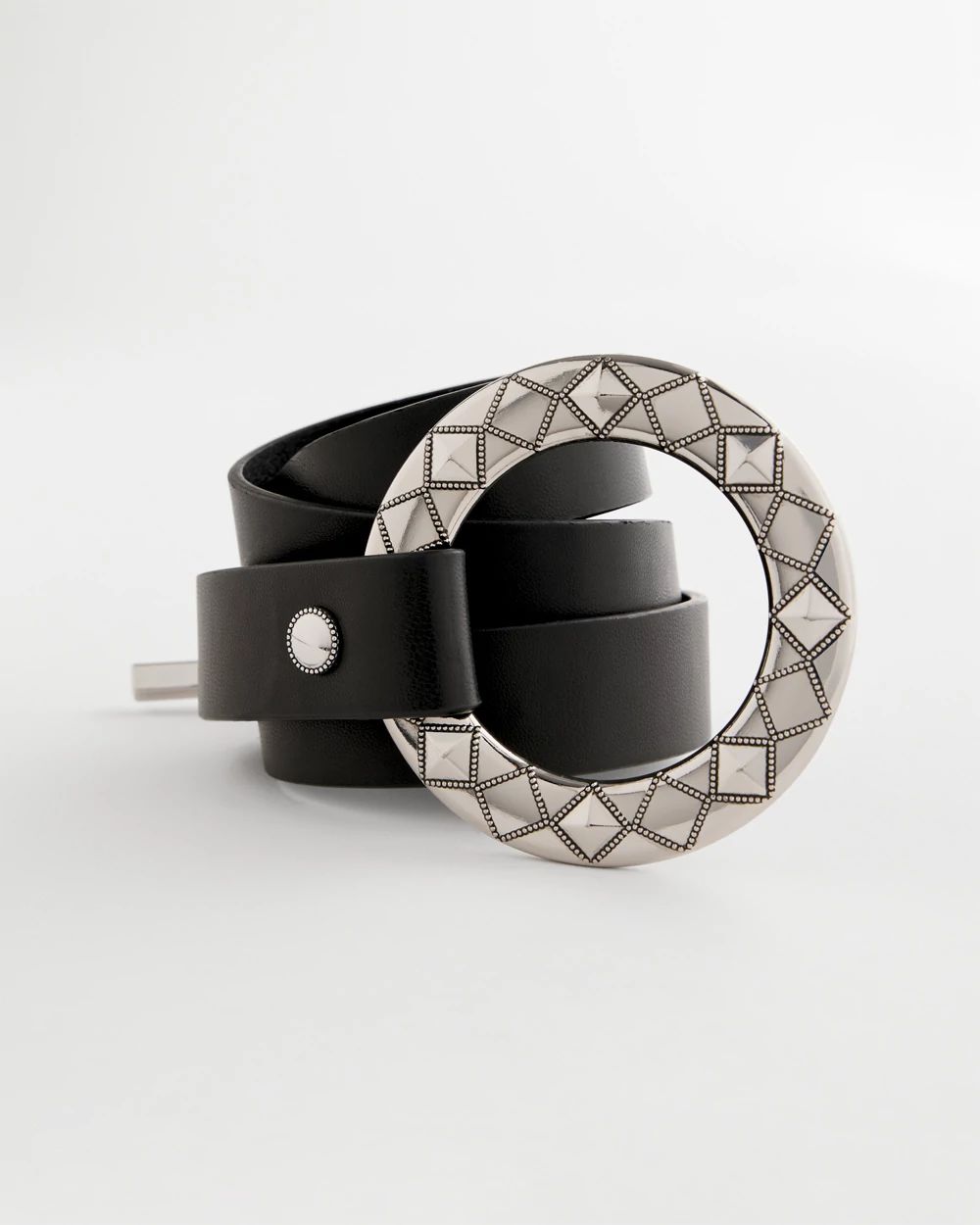 Silver Toggle Trouser Belt click to view larger image.