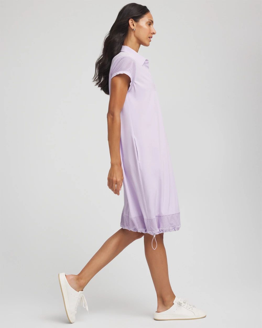 Zenergy® UPF Mesh-Trim Bungee Dress