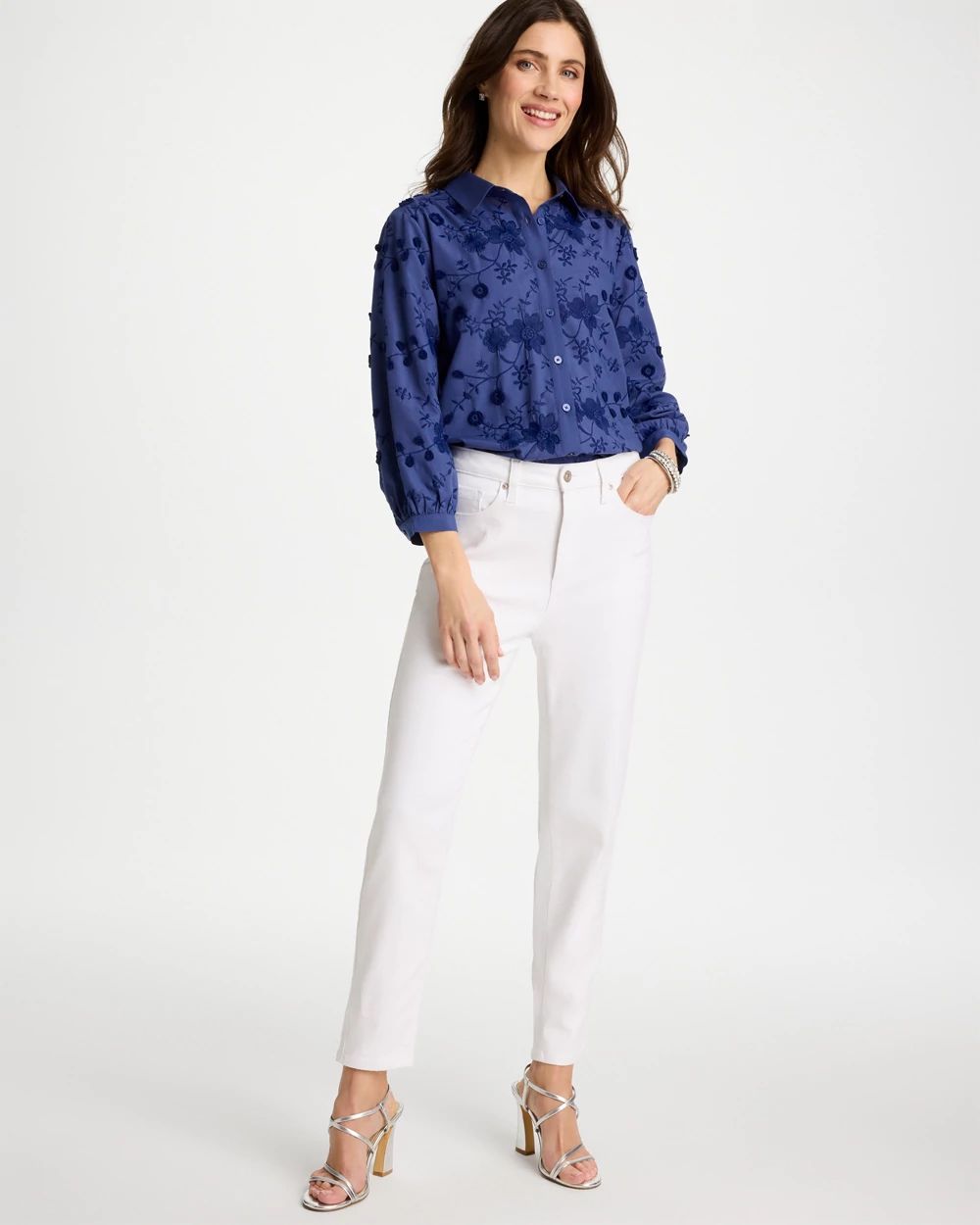 Skinny Ankle Jeans click to view larger image.