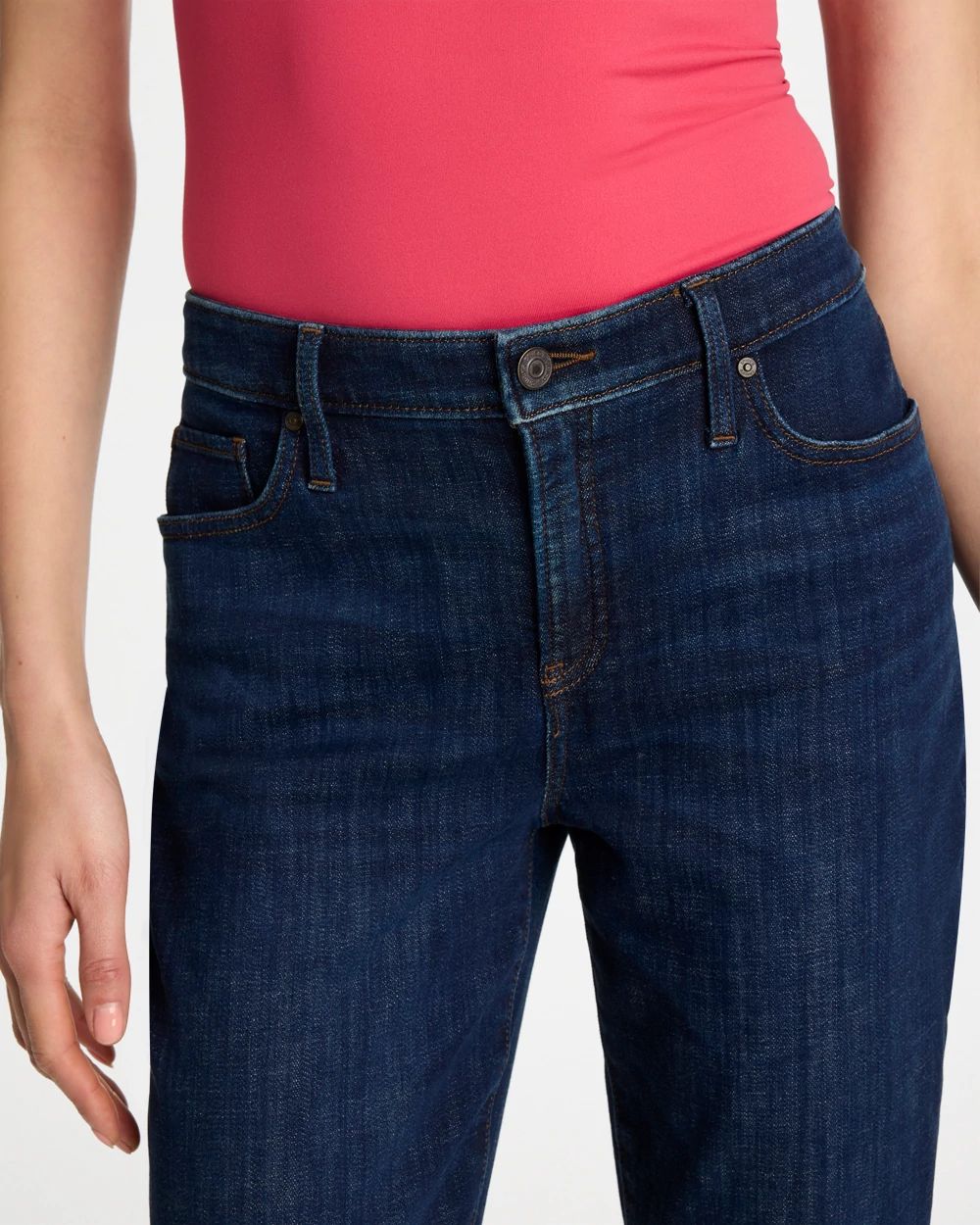 Girlfriend Slim Ankle Jeans