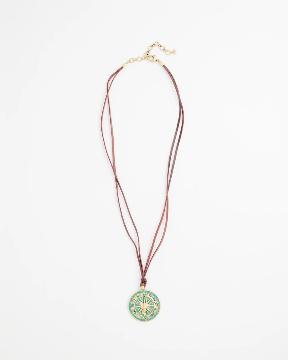 Sundial Medallion Pendant