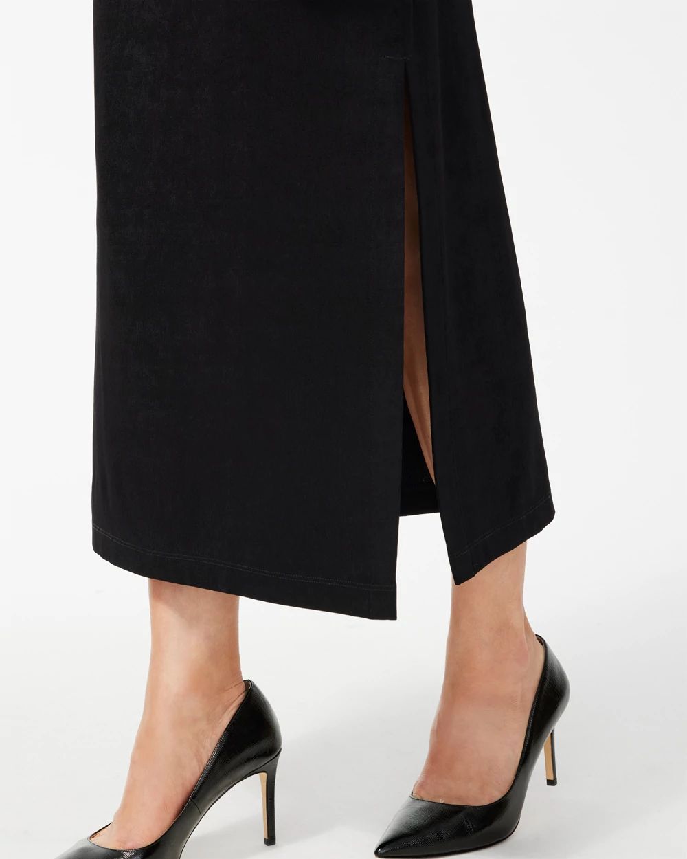 Travelers™ Side-Slit Maxi Skirt