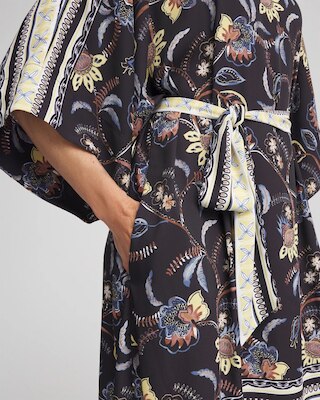 Georgette Boatneck Kaftan Dress click to view larger image.