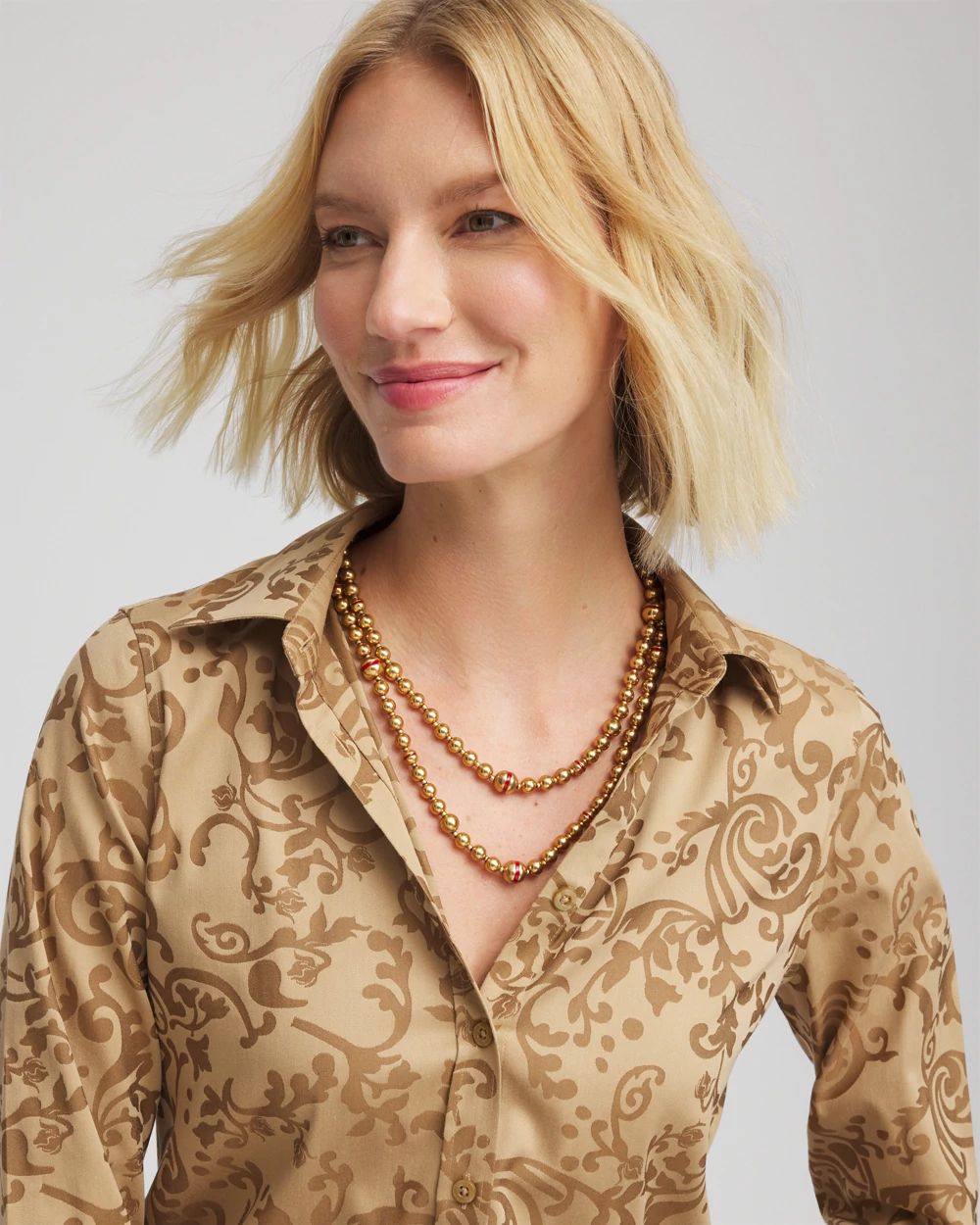 Art Deco Beaded Necklace