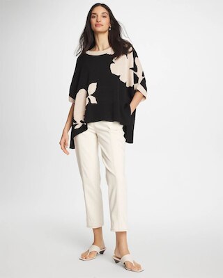 Pull-On Boyfriend Utility Cropped Jeans click to view larger image.