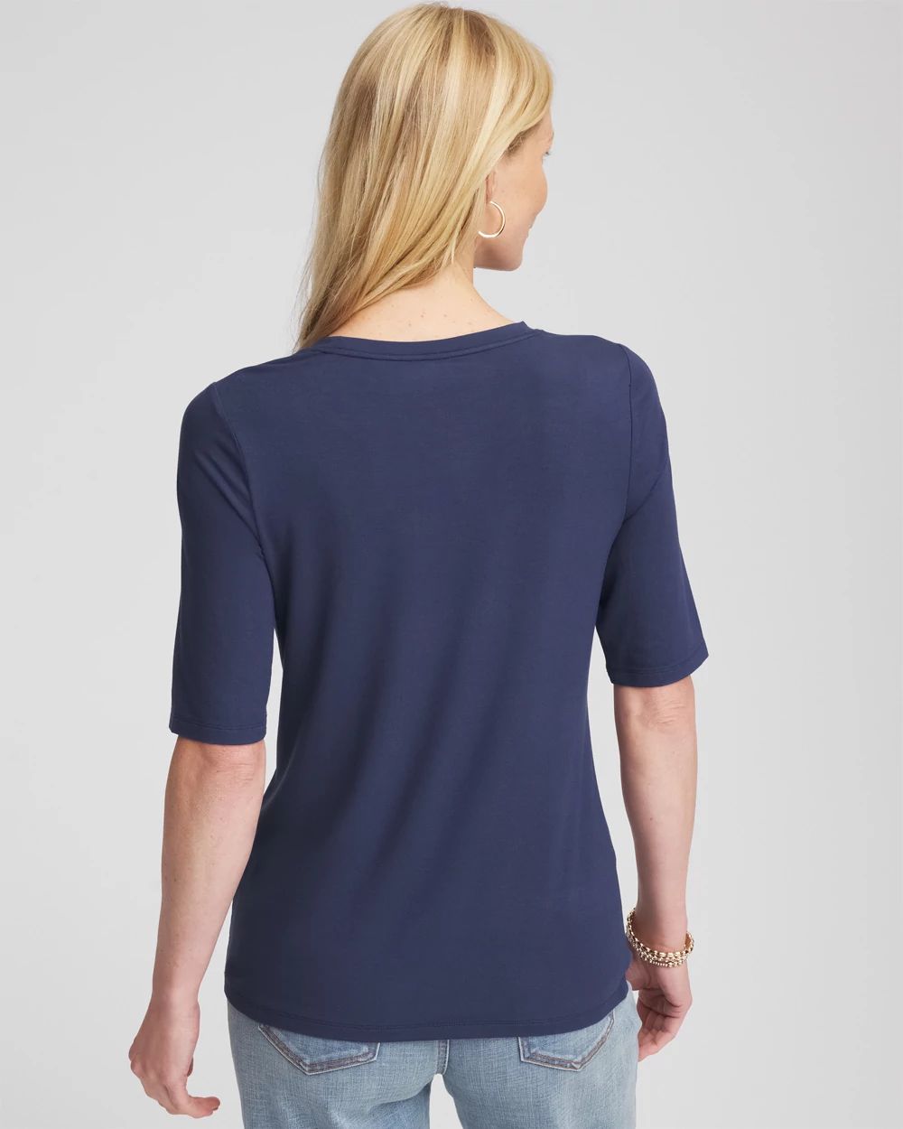 Elbow Sleeve Tee click to view larger image.