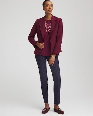 Tweed Fringe Blazer click to view larger image.