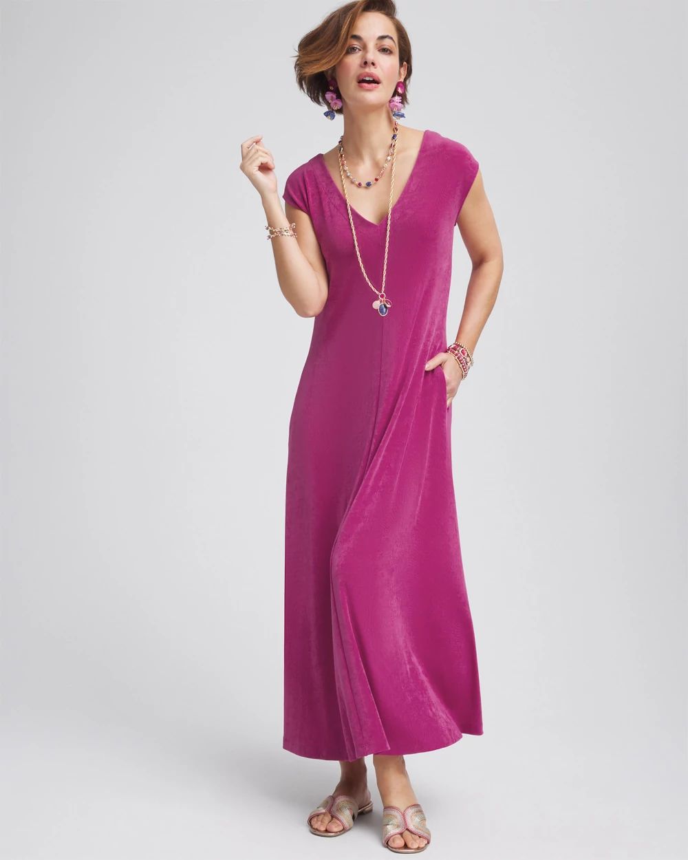 Travelers™ Convertible Maxi Dress click to view larger image.