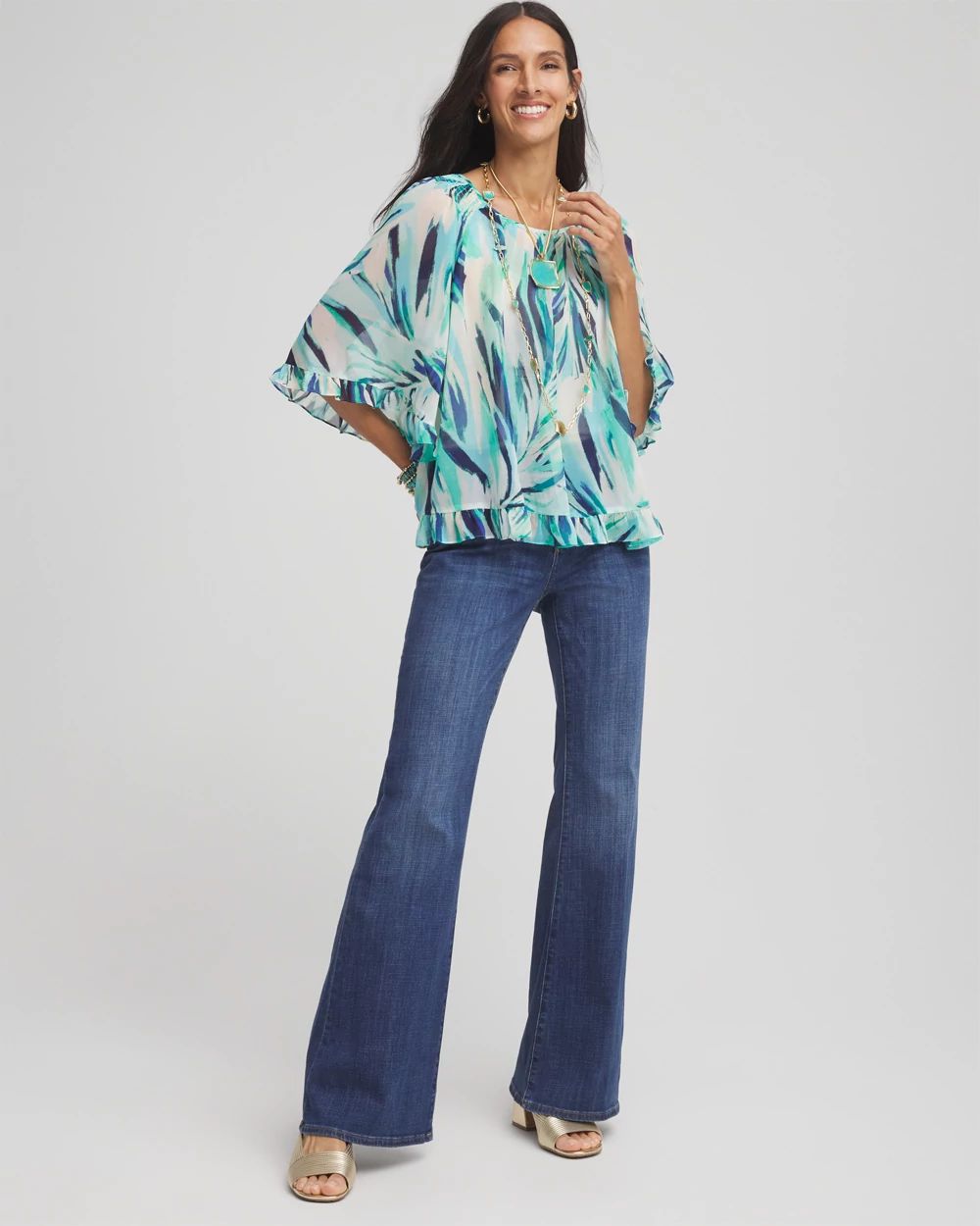 Georgette Batwing Blouse