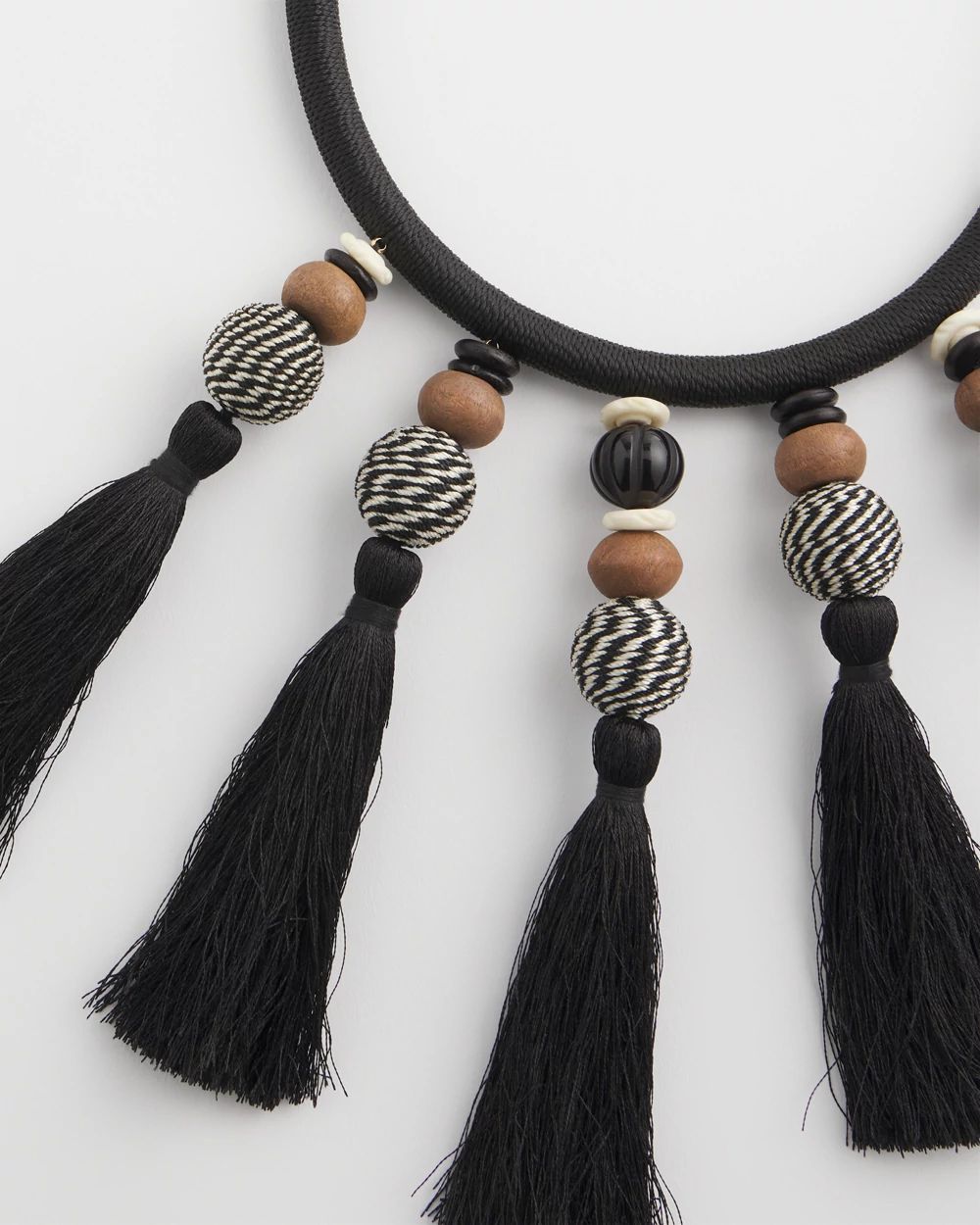 Chico's Originals Tassel Statement Necklace click to view larger image.