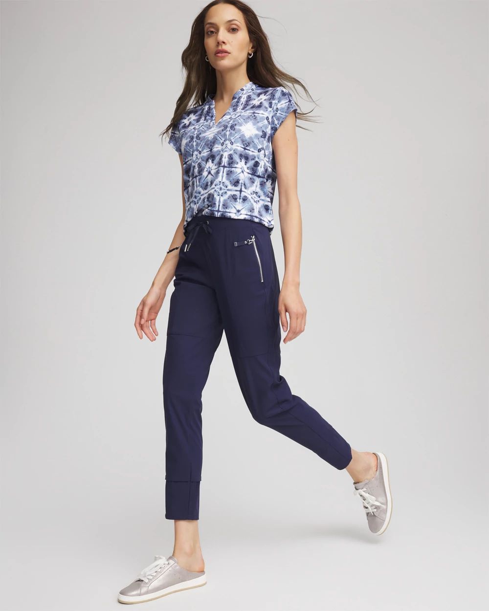 Zenergy® Seam Detail Stretch Pants click to view larger image.