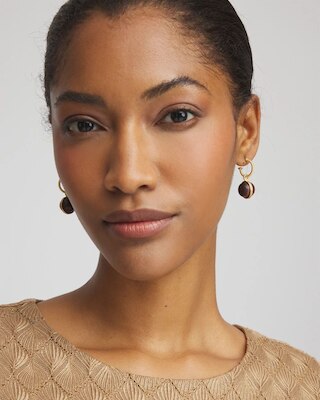 No Droop® Wood Bead Earrings