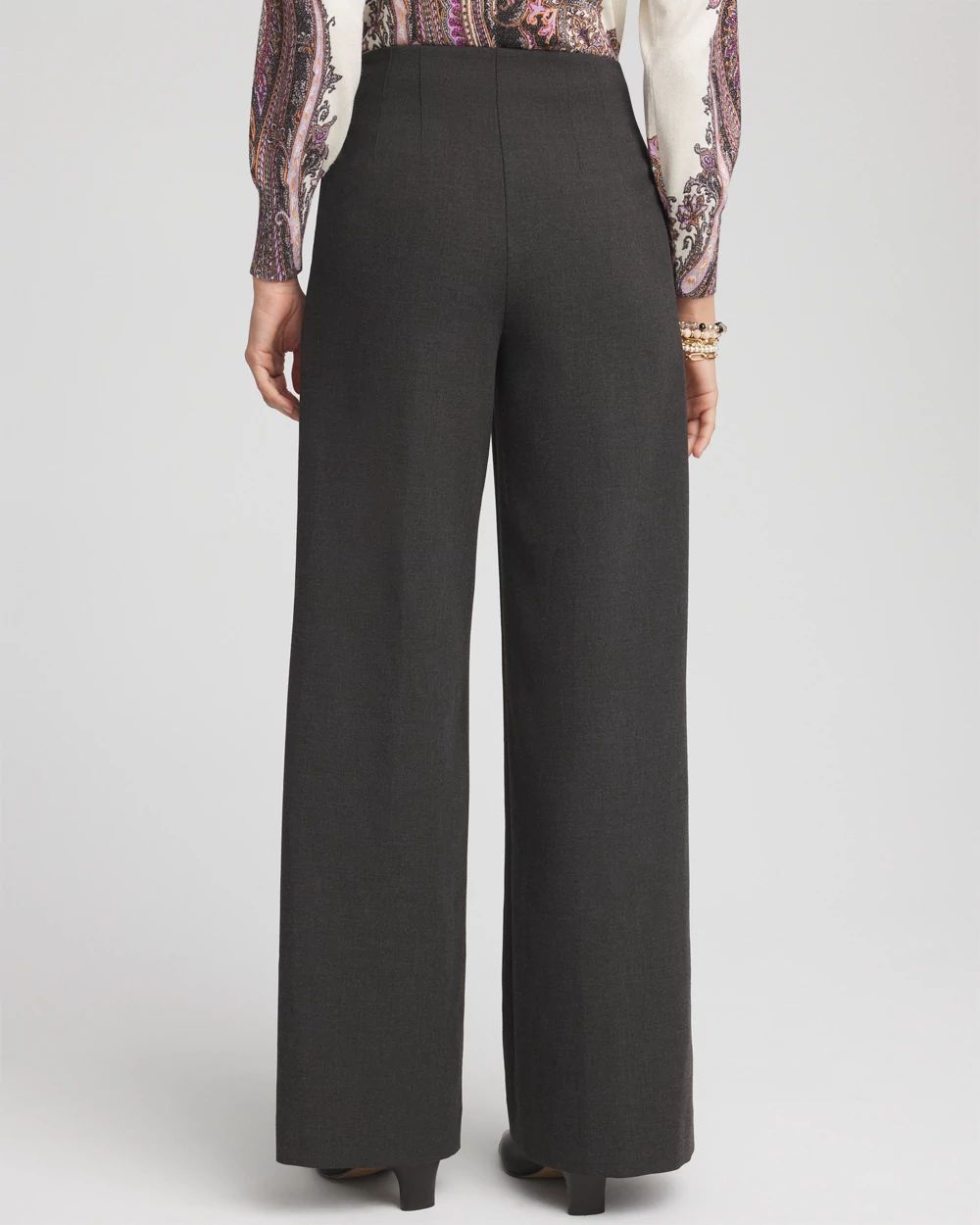 Petite Pleated Trouser Pants