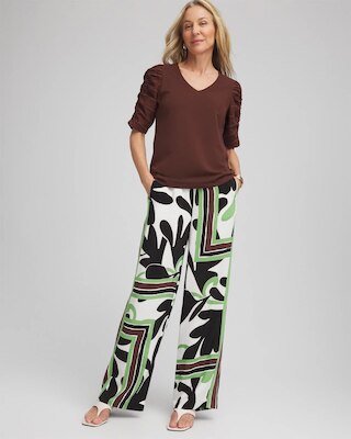 Printed Silky Soft Pants click to view larger image.