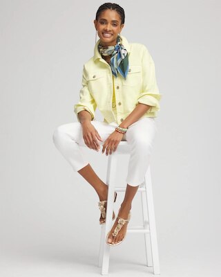 Relaxed-Fit Denim Jacket click to view larger image.